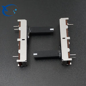 Foshan factory SC2043N B100K slide r potentiometer 35MM stroke 20MM handle with white spots with <strong>midpoint</strong> - Product Image 4