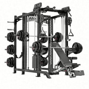Máquina Smith Equilibrada Comercial de Acero, Banco de Ejercicios Flying Bird, Rack de Sentadillas, Equipo de Entrenamiento Integral para Interiores - Product Image 1