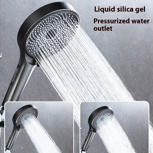 Grifo de baño oculto de latón blanco crema minimalista, válvula de cerámica presurizada fría y caliente de un solo Mango para hoteles y <span class=keywords><strong>apartamentos</strong></span> - Product Image 5