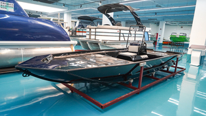 Kinocean OEM Bass Boats 5052 <strong>Aluminum</strong> Bass Hunter <strong>Fishing</strong> Boat Stable Hull Design With Motor for Freshwater Lake River <strong>Fishing</strong> - Product Image 2