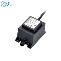Adaptateur linéaire étanche Transformateur 120VAC vers 5VDC Alimentation pour lumières et appareils électroniques Forme de bobine