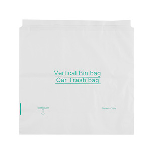 Bolsa de basura vertical para coche, pequeña, portátil, rectangular, de HDPE, fabricada en China - Product Image 1