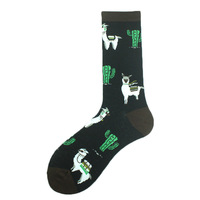 Chaussettes en coton unisexes pour femmes et hommes, avec logo personnalisé, motif dessin animé, amusantes et originales, pour usage quotidien, vente en gros OEM Whale