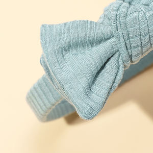 Nueva diadema de oreja de conejo de 12 Colores de Venta caliente europea y americana accesorios para el cabello de bebé - Product Image 3