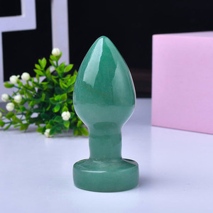 Авантурин Анальная пробка с кристаллами - Product Image 3