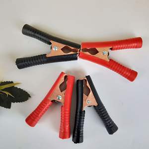 Pinzas de conexión, pinzas para batería de coche, pinzas de cocodrilo, pinzas de carga, pinzas para cables de prueba, bloques de terminales, cables de puente, cable de corriente - Product Image 4