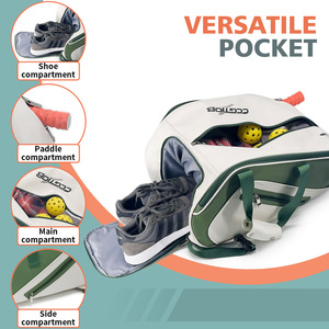 Best-selling 50L <b>Waterproof</b> High-capacity <b>Backpack</b> for Pickleball Tennis Badminton Racket Bags for Club Use and Outdoor Sports - Product Image 4