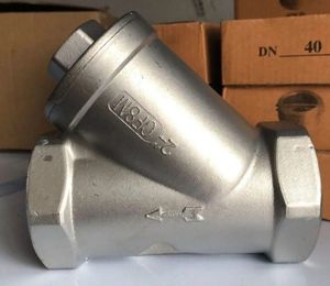 Furui 800WOG Hydraulisches <span class=keywords><strong>Y</strong></span>-Sieb 800PSI Edelstahl SS304/SS316 NPT/BSP-Anschluss ISO9001 CE-zertifizierter DN8-DN80 Hafen - Product Image 4