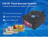 Module de lecteur de codes-barres industriel embarqué longue distance 1D 2D QR NFC USB RS232/485 Port TTL Lecteur de code Aztec pour kiosque