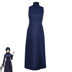 Disfraz de Cosplay de Zenin Mai de Jujutsu Kaisen, Azul Marino, Traje de Anime para Juego de Roles, Estilo Urbano, Primavera 2024 - Product Image 1