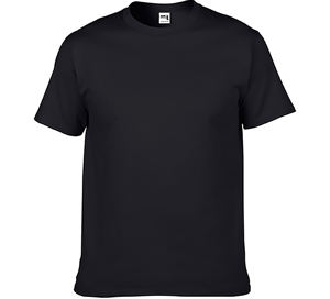 T-shirt personnalisé pour homme, col rond ample, décontracté, 100% coton peigné, tricoté, impression numérique graphique, logo - Product Image 5