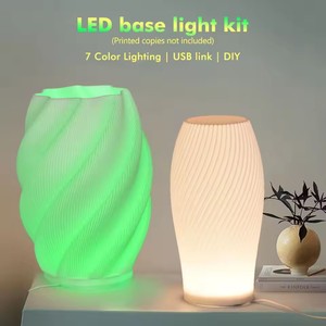 ไฟ <span class=keywords><strong>LED</strong></span> Puck RGB ยี่ห้อ Sunssy พร้อมรีโมทสำหรับเครื่องพิมพ์ 3 มิติ Bambu ชุดไฟ <span class=keywords><strong>LED</strong></span> 001 ไฟตู้ทรงกลม DIY พร้อมสวิตช์หรี่ไฟ - Product Image 6