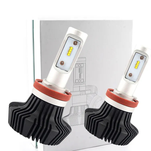 Phare LED S700 50W 12000LM Phare de voiture universel Adaptation universelle pour voiture LED H4 H7 H11 9005 Phare LED sans ventilateur - Product Image 1