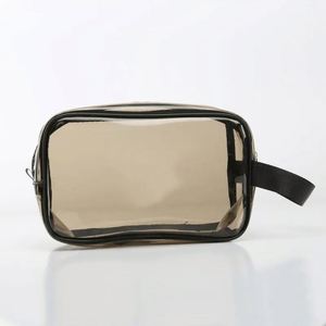 Bolsa de Aseo Transparente para Mujer, Bolsa de Viaje de Gran Capacidad para Maquillaje, Bolsas de Almacenamiento Portátiles Impermeables, Bolsa de Cosméticos para Damas - Product Image 3