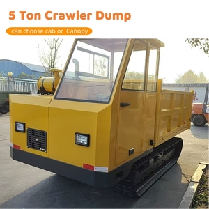 Dumper Cingolato Diesel ad Alta Efficienza da 5 Tonnellate con Cingoli in Gomma, Componenti Principali PLC e Cambio - Product Image 5
