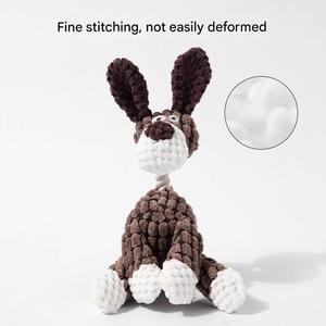 Jouets pour chiens populaires, écologiques, en forme d'âne, en peluche, avec un son, motif de dessin animé, pour une utilisation en intérieur - Product Image 2