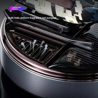 Vente en gros usine : Diffuseur de parfum solaire rotatif en forme d'avion pour voiture, accessoires et fournitures automobiles