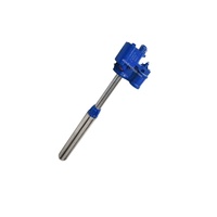 Pompe à carburant submersible Franklin FE Petro Veeder-Root à vitesse fixe 0,75-1,5 CV, turbine à gaine bleue et rouge