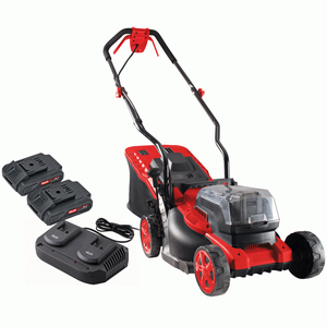 VALEX 1997497 Cordless tosaerba M-TE36 semovente rotativo 4 tempi con batterie 2x18V 2.0 Ah - Product Image 1