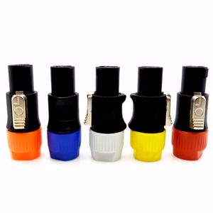 Connecteurs Speakon type nl4fc, câble 4 pôles, prise mâle, connecteur audio pour haut-parleur Caron - Product Image 2