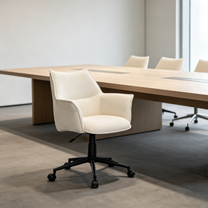 <span class=keywords><strong>Chaise</strong></span> de <span class=keywords><strong>bureau</strong></span> moderne CARLFORD, ergonomique, rotation à 360°, base en acier, housse amovible, hauteur réglable, coussin confortable en tissu - Product Image 2