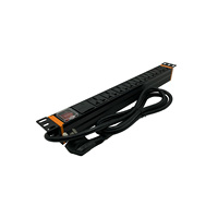 PDU de Enchufes Dedicados para Armario de Red, PDU Industrial de Alta Potencia con Múltiples Orificios, Expansión para Ingeniería