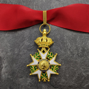 Medaglia dell'Ordine della Legione d'Onore Francese, Qualità Supervisata East Line, Incisione 3D in Zinco, Distintivo dell'Imperatore Napoleone - Product Image 5