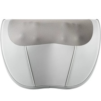 Masseur corporel en maille respirante, oreiller de massage rotatif 3D pour la tête et le cou, appareil chauffant sans fil pour la relaxation musculaire