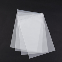 Sacs en plastique pour l'emballage de vêtements en gros – Sacs à fermeture éclair transparents et givrés anti-déchirure pour le rangement et l'emballage de vêtements