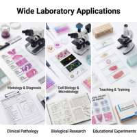 Standard Class Precleaned Glass Microscope Slides 75 25mm Ground Edges Plain Frosted Single Concave Pathology Lab Supplies