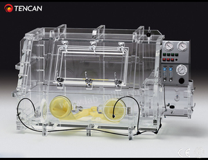 TENCAN Vaccum Selada Câmara Transparente 15mm Espessura Acrílico Lab Glove Box para Experiência Bateria - Product Image 4