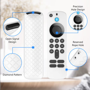 Nuovissima custodia protettiva in silicone che si illumina al buio, compatibile con il telecomando Amazon Fire <span class=keywords><strong>TV</strong></span> Stick 4K - Product Image 4