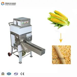 Décortiqueur industriel électrique de batteuse de maïs sucré d'acier inoxydable de haute efficacité