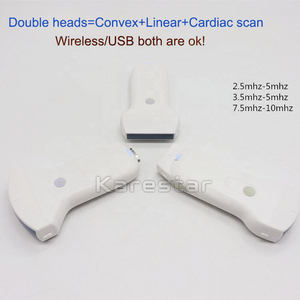 Desain baru mesin <span class=keywords><strong>Ultrasound</strong></span> nirkabel dokter hewan untuk Android IOS Windows USB & Wifi Linear + Convex + jantung <span class=keywords><strong>Ultrasound</strong></span> genggam - Product Image 5