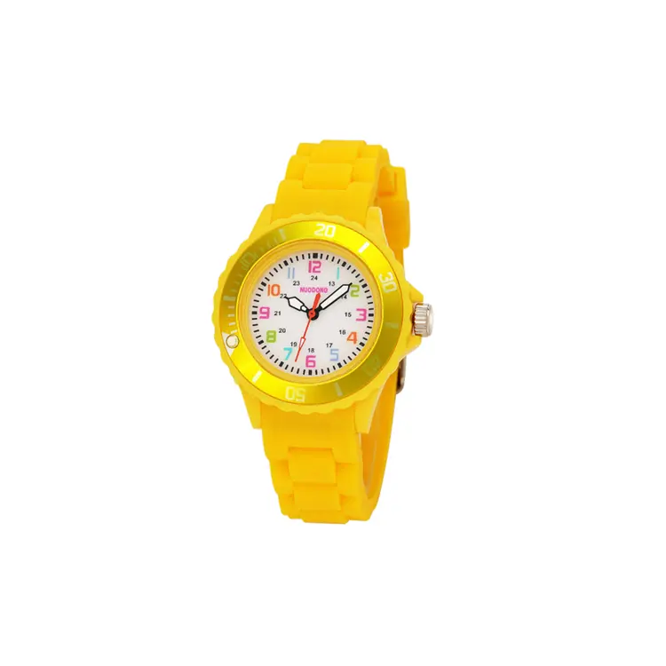 Wholesale Nice Price New Fashion Color Digital Silicone Jelly Small Fresh Children's Watch