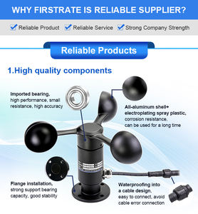 Firstrate FST200-1000 3 컵 풍속계 풍속 센서 속도 측정기 - Product Image 3