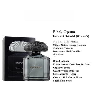 Parfum liquide pour femme Premium 50ml Parfum classique longue durée 'Black Opium' Romantic Nights Mist - Product Image 2