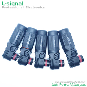 Connecteur HV de stockage d'énergie de charge de batterie Prise coudée Femelle Noir Rouge <span class=keywords><strong>Orange</strong></span> 1 Pin 12MM 350A Plastique IP67 Surlok <span class=keywords><strong>Plug</strong></span> - Product Image 4