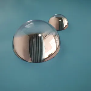 Yüksek hassasiyetli odak yarım yuvarlak Lens optik cam led co2 lazer teleskop Fiber optik endoskop objektif lensler - Product Image 1