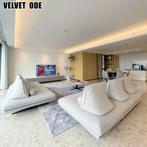 Set Sofa Seksional Modern Mewah Ramah Lingkungan Ligne Rosets Prado Terbaru dengan Sarung yang Dapat Disesuaikan untuk Penggunaan di Villa dan Hotel - Product Image 2