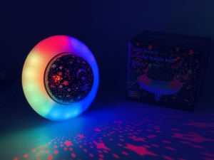 Phim Hoạt Hình Flying Saucer Starlight Bluetooth Loa Âm Nhạc Ma Thuật <span class=keywords><strong>Crystal</strong></span> Glass <span class=keywords><strong>Ball</strong></span> Giải Trí Gia Đình Loa - Product Image 4