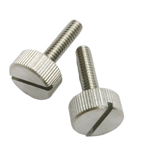 8-32 10-32 1/4 M5 M6 M8 rãnh có rãnh vít ngón tay cái din653 độ chính xác cao 18-8 thép không gỉ knurling điều chỉnh núm vít - Product Image 3
