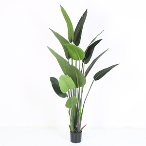 Precio de fábrica Artificial Ravenala viajero de árbol de palma <span class=keywords><strong>plantas</strong></span> olla de <span class=keywords><strong>boj</strong></span> topiary de la planta de - Product Image 2
