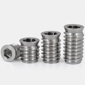 LeGood M5X12mm Insert à vis hexagonale en acier inoxydable 304 avec filetage interne pour meubles-Système de mesure métrique - Product Image 5