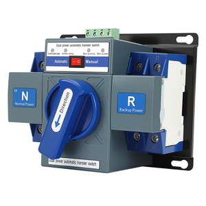 Interruptor de Transferencia Automática Manual KYQ3-2P-63A para Generador y Alimentación Dual de Ciudad, <span class=keywords><strong>220V</strong></span>, 2P CB ATS 2P-100A 2P-125A - Product Image 2