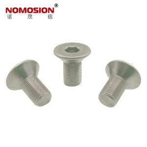 NOMOSION <b>Flat</b> Head <b>Screw</b> M6x12 Fine Thread 304 Stainless Steel Metric Class 8.8 - Product Image 1