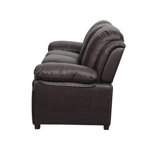 Ensemble de meubles de salon modernes et simples en gros, canapé en <span class=keywords><strong>cuir</strong></span> PU rouge de luxe pour se détendre et se prélasser - Product Image 6