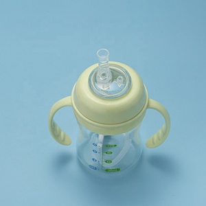 <span class=keywords><strong>Biberon</strong></span> sans Bpa bec sucette <span class=keywords><strong>nouveau</strong></span>-<span class=keywords><strong>né</strong></span> bébé gobelet tétine paille gobelet à bec souple <span class=keywords><strong>kit</strong></span> de conversion - Product Image 2