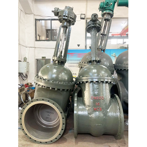 Vanne à opercule à joint métallique en acier moulé WCB, norme russe OS Y, 20 #   Porte de grande envergure - Product Image 1