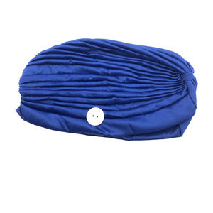 Turban à bouton de chimiothérapie pour femmes, <span class=keywords><strong>foulard</strong></span>, bonnet ample pour patients Cancer, bandana, 50 pièces, Q1111 - Product Image 2